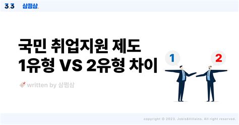 국민취업지원제도 국취 1유형, 국취 2유형 차이점 : 네이버 블로그.
